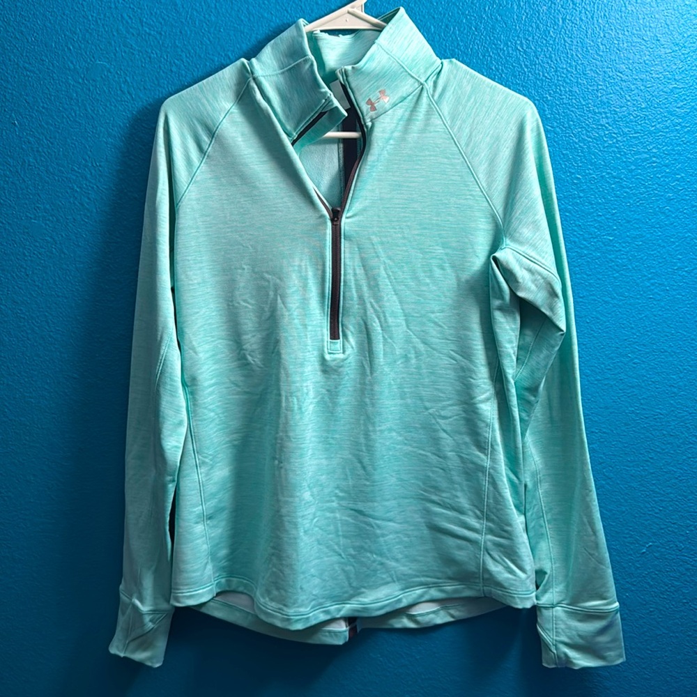 Under armour long sleeve half zip top